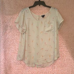 White Flamingo Blouse